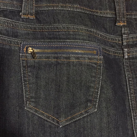Contrast Blue Denim Jean Skirt Size 11 Juniors - Picture 4 of 13